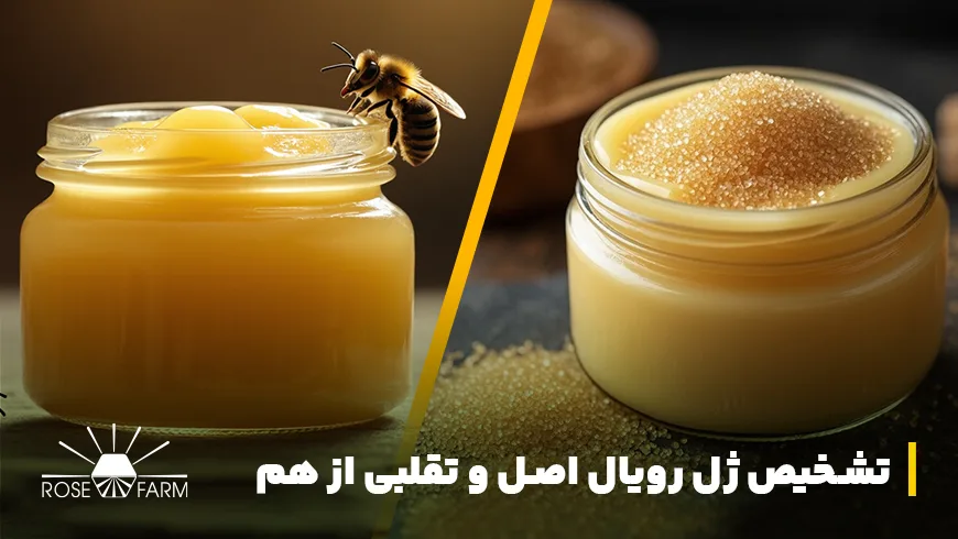 تشخیص ژل رویال اصل و تقلبی